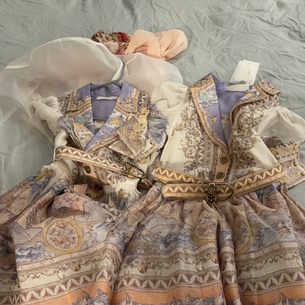 Zimmermann High Tide Flower Mini Dress - Size 0p Excellent Condition - Picture 7 of 16